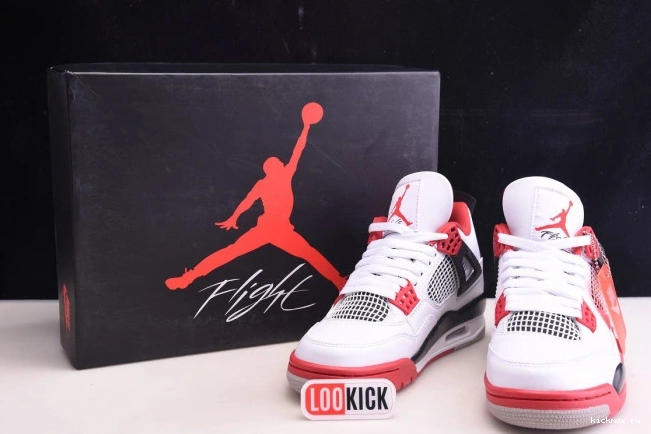 Rep 4 Air DC7770-160 (2020) Fire Retro Jordan Red 0714